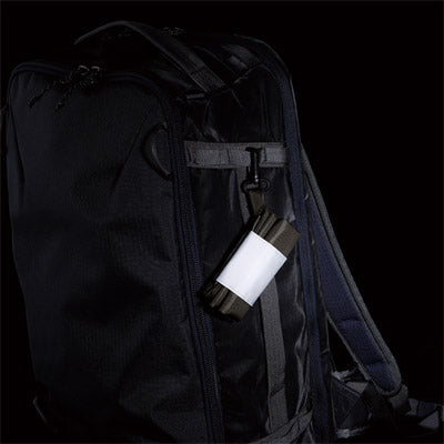 ポータブルリフレクターエコバッグ（フック付き）（グレー）