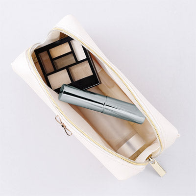 ルナベル スライドコスメブラシ（シルバー）