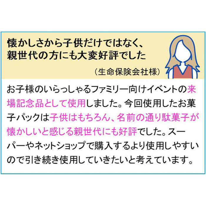 なつかしの駄菓子屋さんいろいろパック