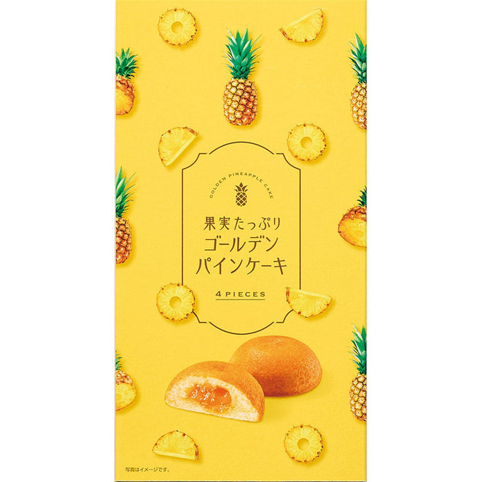 ひととえ　果実たっぷりゴールデンパインケーキ4個