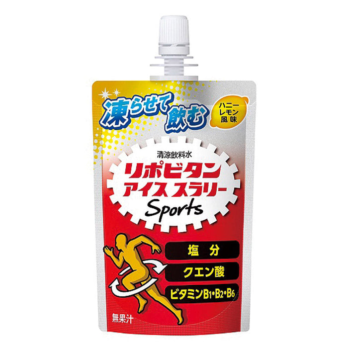 凍らせて飲む　リポビタンアイススラリーＳｐｏｒｔｓ　ハニーレモン風味１２０ｇ