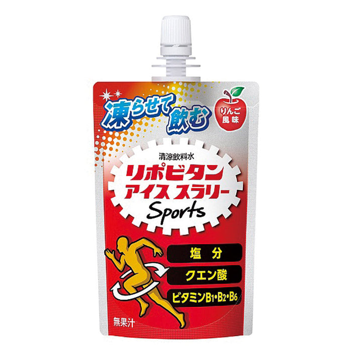 凍らせて飲む　リポビタンアイススラリーＳｐｏｒｔｓ　りんご風味１２０ｇ