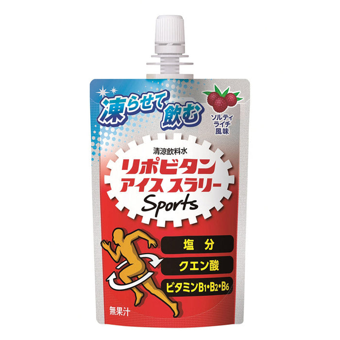 凍らせて飲む　リポビタンアイススラリーＳｐｏｒｔｓ　ソルティライチ風味１２０ｇ