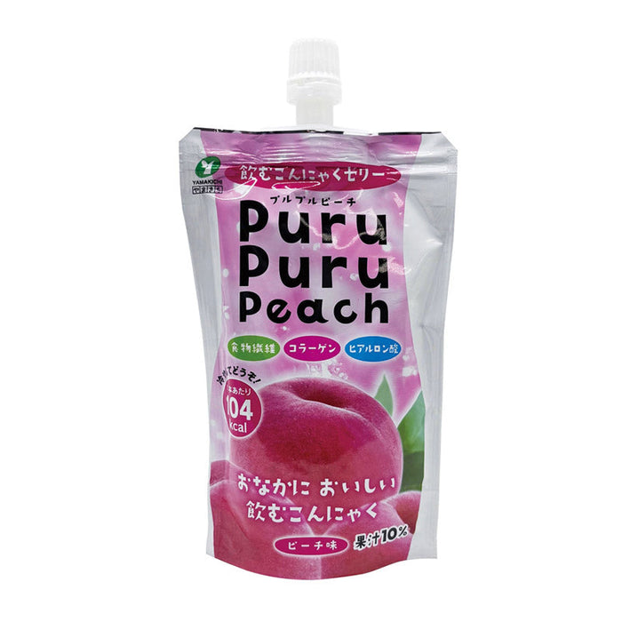 飲むこんにゃくゼリー　プルプルピーチ130g