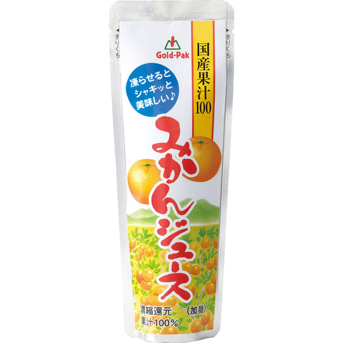 国産果汁100％みかんジュース80g