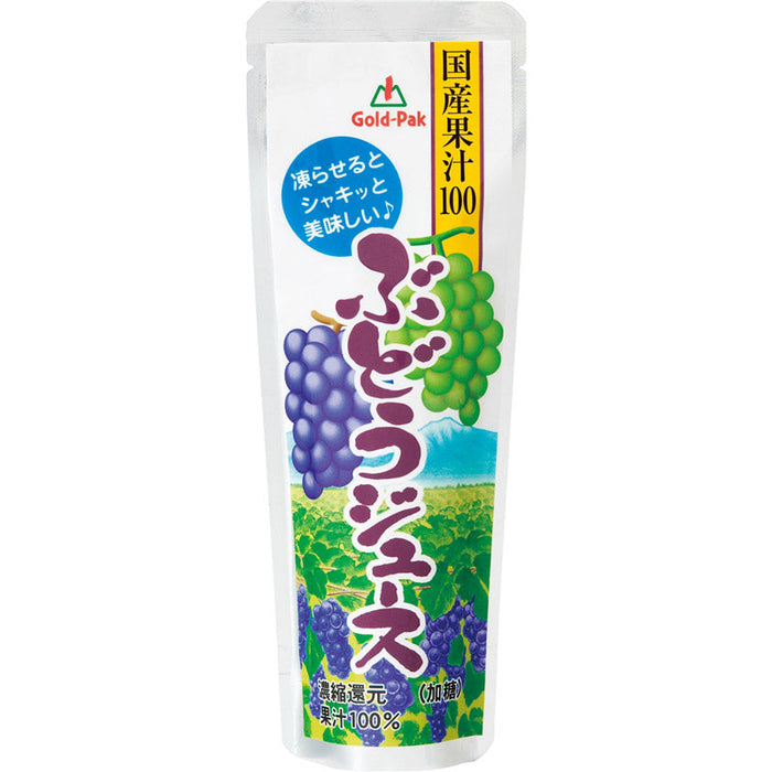国産果汁100％ぶどうジュース80g