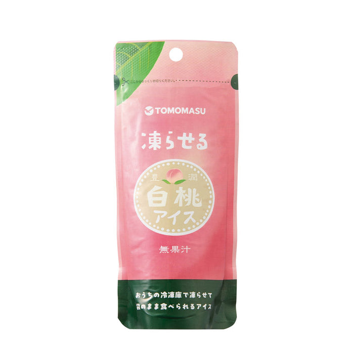 凍らせる　白桃アイス80g