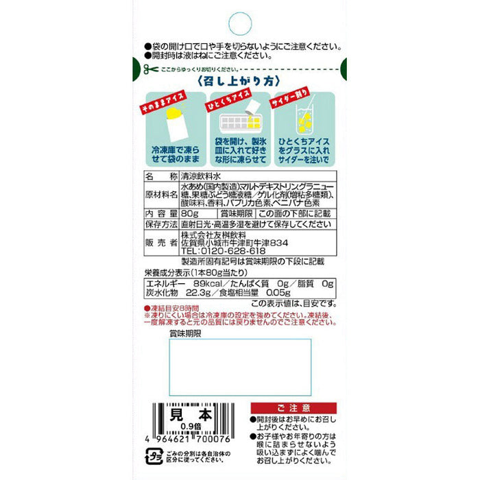 凍らせる　マンゴーアイス80g