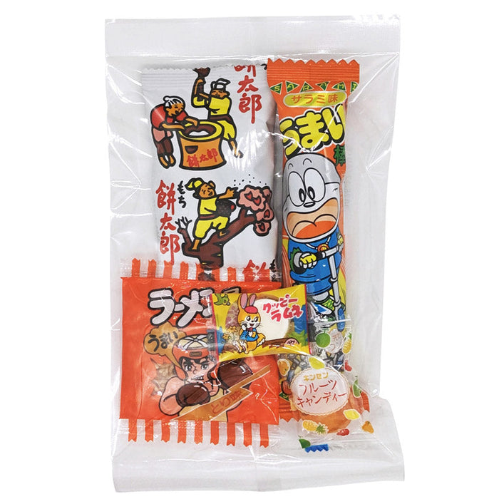 キャラクターバッグ付駄菓子５点
