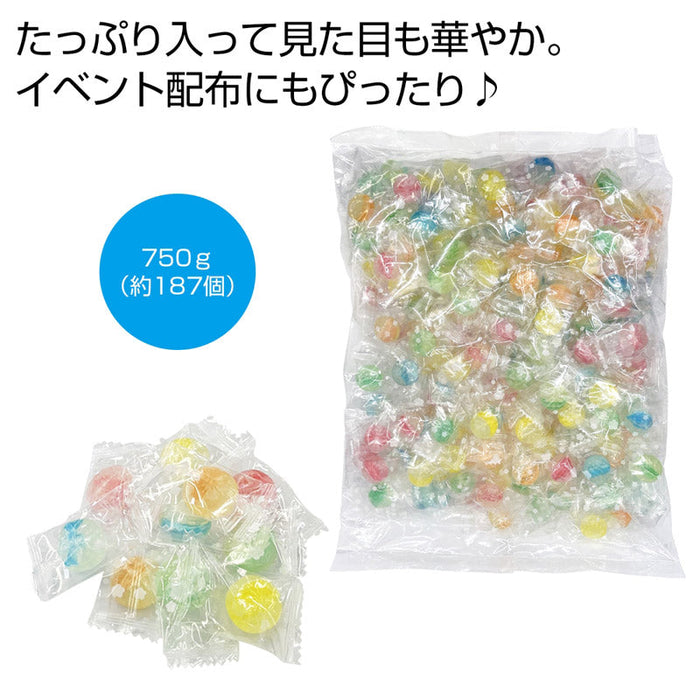 ボリューム満点！カラフルキャンディ
