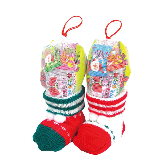 クリスマスミニニットブーツ