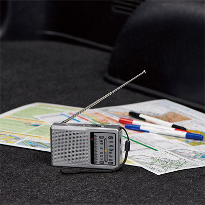 AM・FMポータブルラジオ