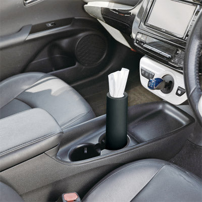 バンブーファイバー配合ティッシュインボトル（ブラック）