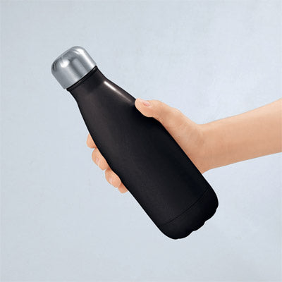 スリムネック真空ステンレスボトル（ブラック）