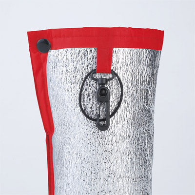 リフェロ・再生PETコンパクトボトルホルダー（カラビナ付き）（レッド）