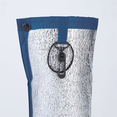 リフェロ・再生PETコンパクトボトルホルダー（カラビナ付き）（ネイビー）