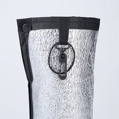 リフェロ・再生PETコンパクトボトルホルダー（カラビナ付き）（ブラック）