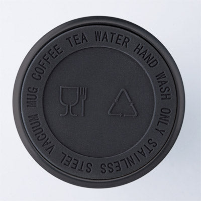 トゥーリフラスク・真空二重ステンレスボトル1L（ハンドル付き）（ブラック）