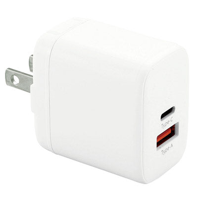 急速充電PD対応2ポートAC充電器