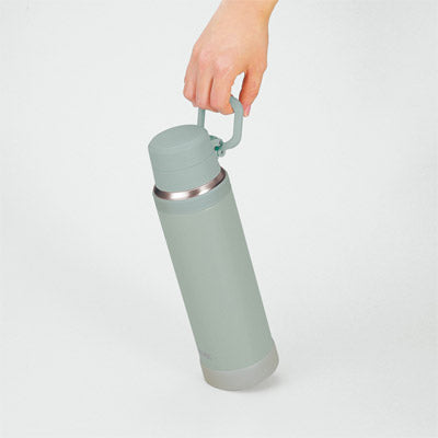 サーモス・真空断熱ケータイマグ1.0L（アッシュグリーン）JOY