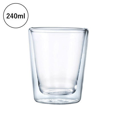 ダブルウォール耐熱タンブラーグラス