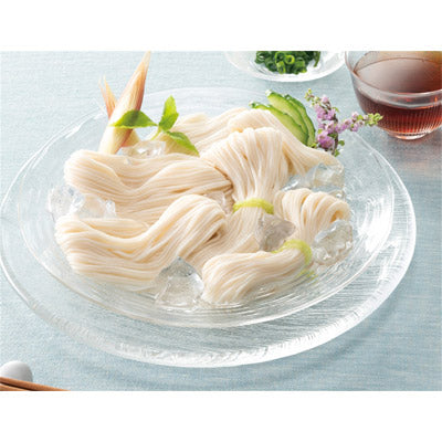 金の献呈　御そうめん５束（名刺ホルダー付き）