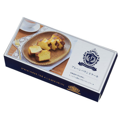 プレミアムガーデン　プレーンパウンドケーキ６切入