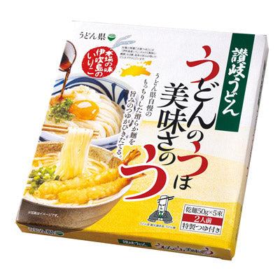 うどん県　讃岐うどん５束つゆ付