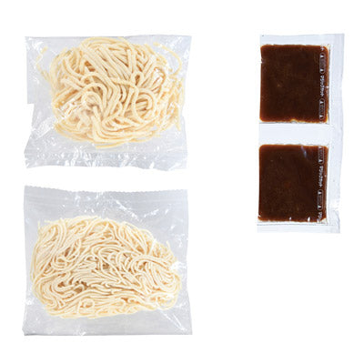 あなたはどっち派？汁ありＶＳ汁なし豚骨醤油２食組