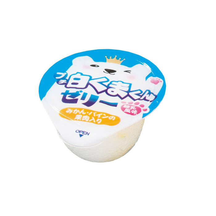 果実味わう　しろくまゼリー１３個