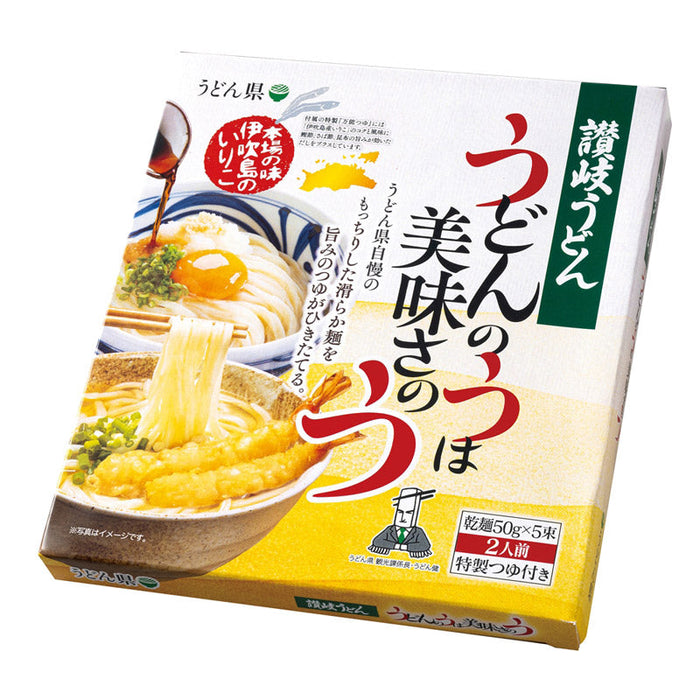 うどん県　讃岐うどん５束つゆ付