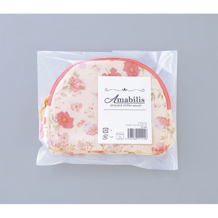 アマビリス ジャガードシフォンポーチ