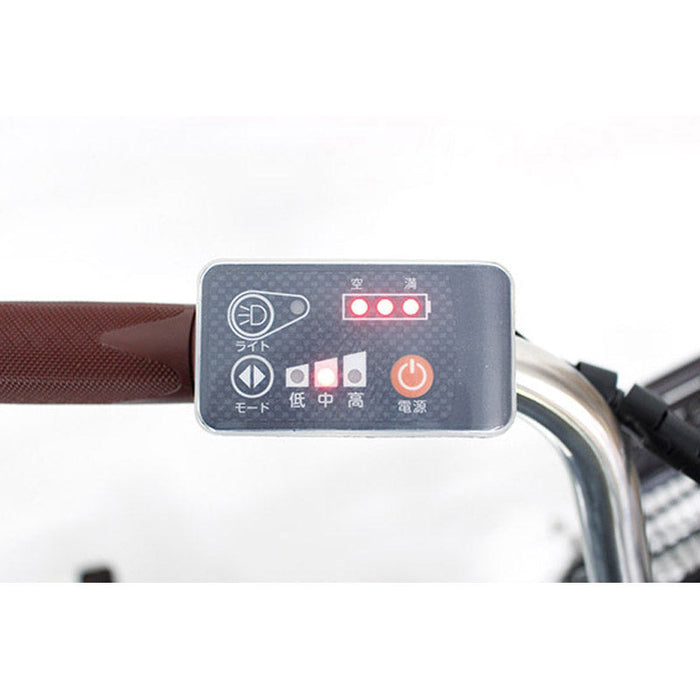 ACTIVEPLUS(アクティブプラス)ノーパンク ロータイプ電動アシスト三輪自転車