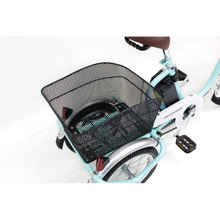 ACTIVEPLUS(アクティブプラス)ノーパンク ロータイプ電動アシスト三輪自転車