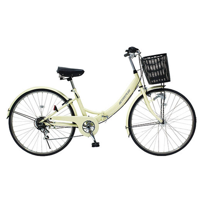 ACTIVEPLUS(アクティブプラス)ノーパンク26インチ折畳シティサイクル