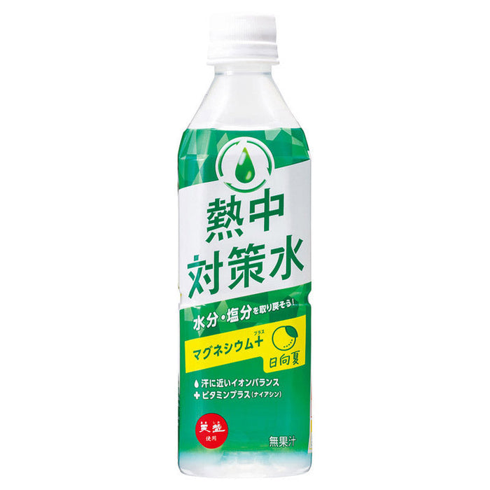 熱中対策水　日向夏味500mlネッチュウタイサクスイヒュガナツアジ