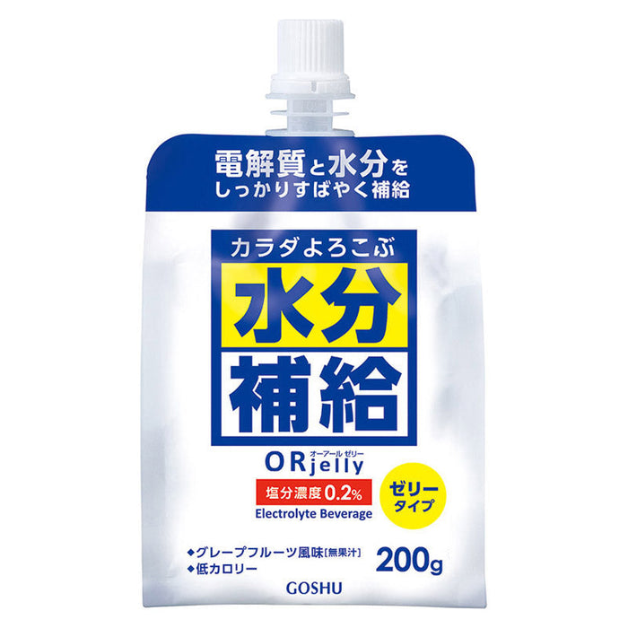 カラダよろこぶ水分補給ＯＲゼリースイブンホキュウ