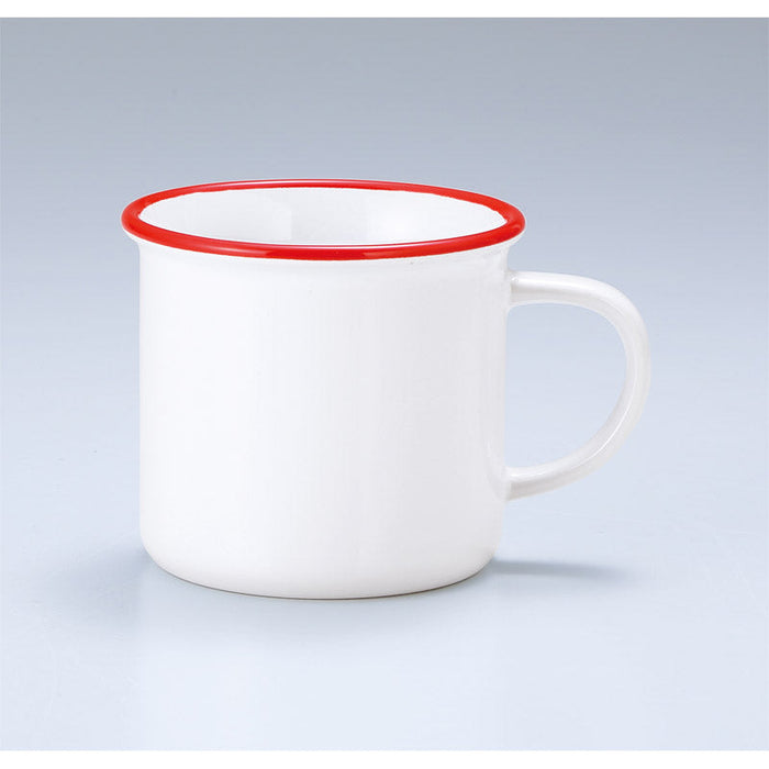 ホーローライクマグ（レッド）