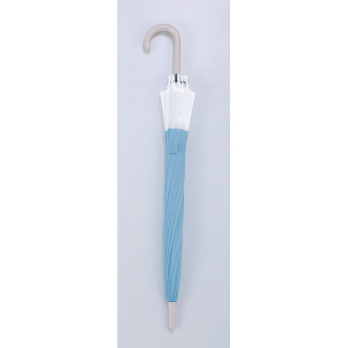 ジェムブレラ12本骨ジャンプ傘（サックス）