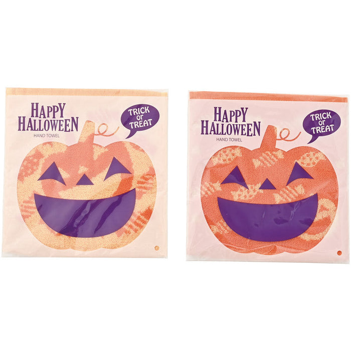 ハロウィン・ジャガード織りハンドタオル