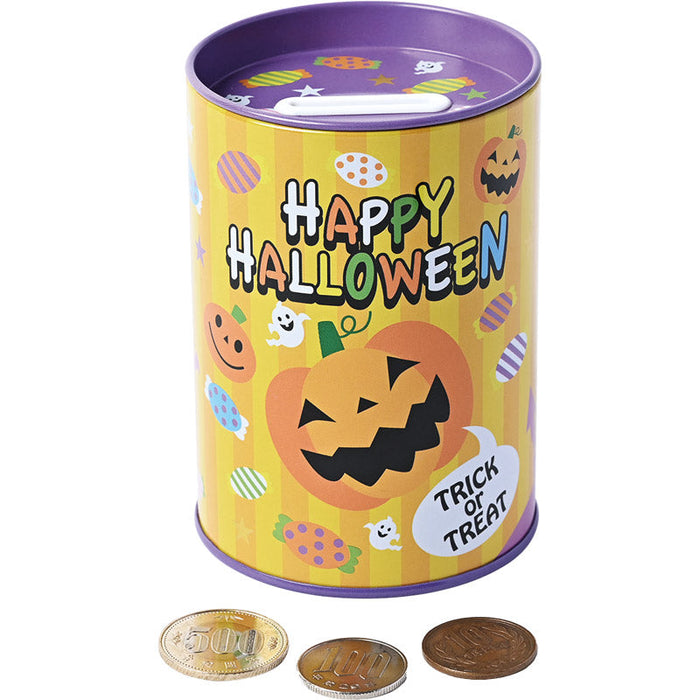 ペン立て缶貯金箱＜ハロウィン＞
