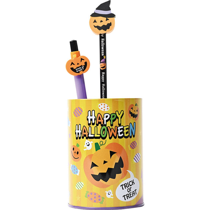 ペン立て缶貯金箱＜ハロウィン＞