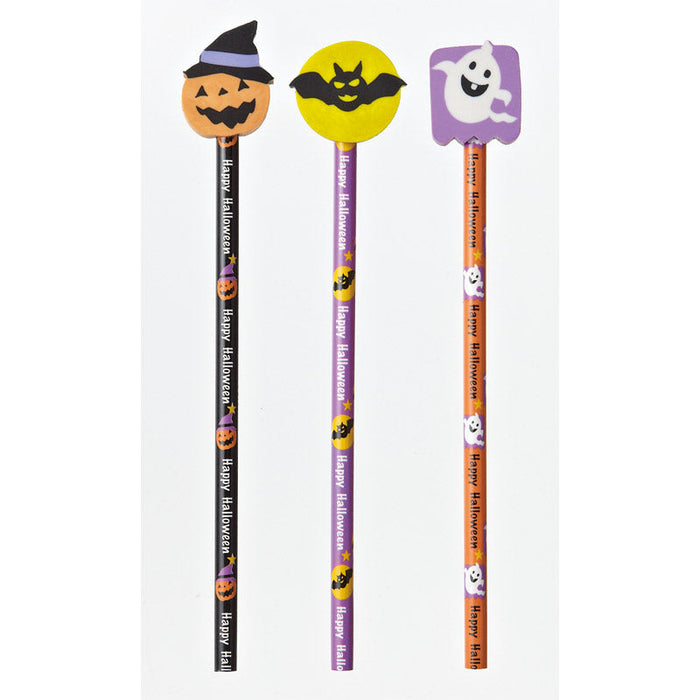 ハロウィン消しゴム付鉛筆