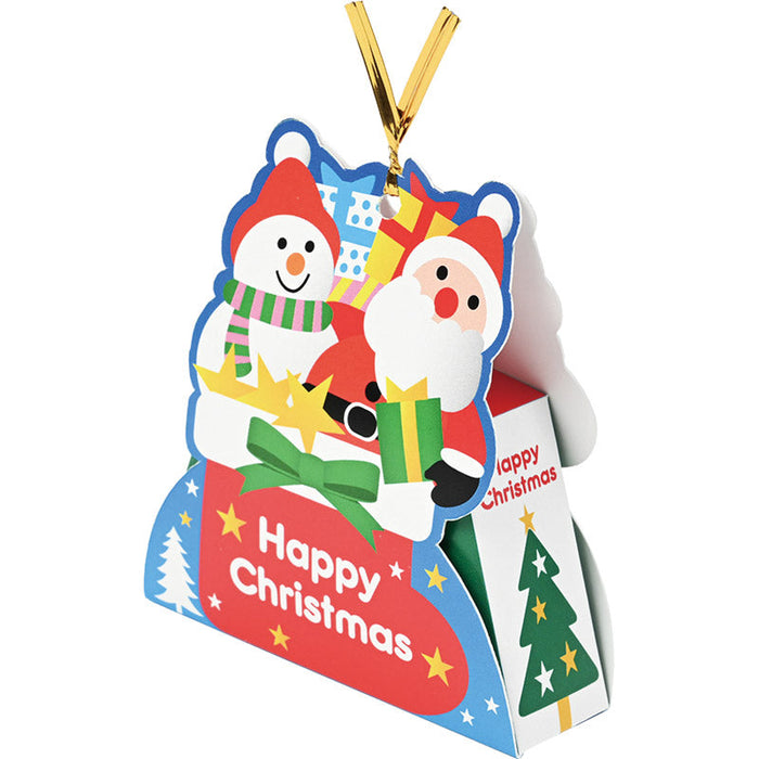 クリスマス・オーナメントケース（キャンディ5粒入・シール付）