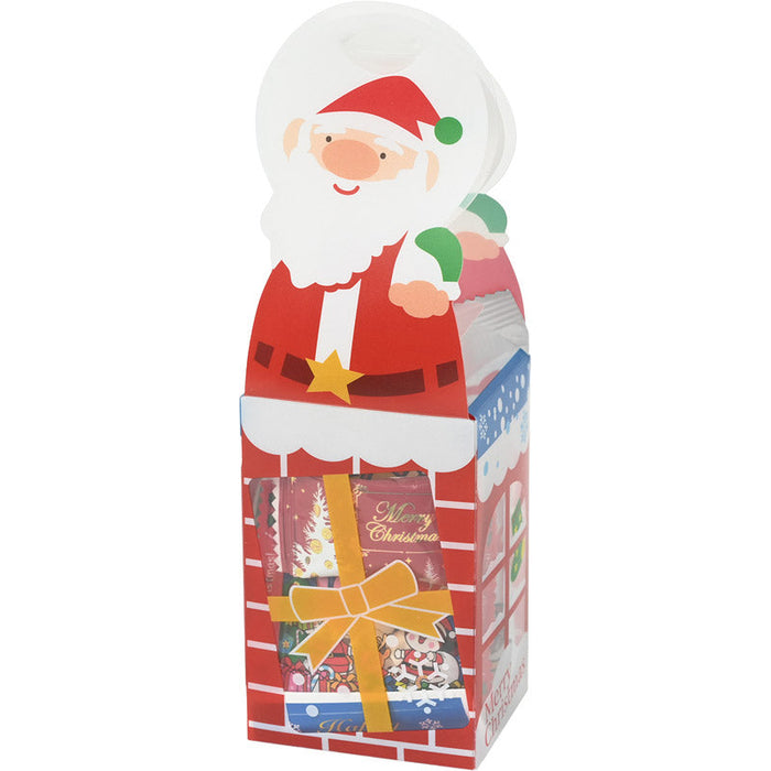 クリスマス・クリアーケース（お菓子入・シール付）
