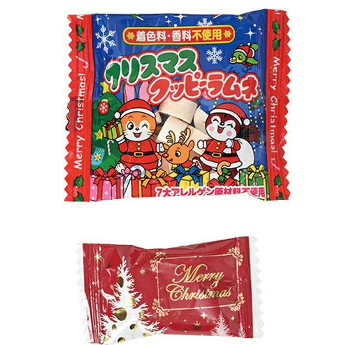 クリスマス・クリアーケース（お菓子入・シール付）