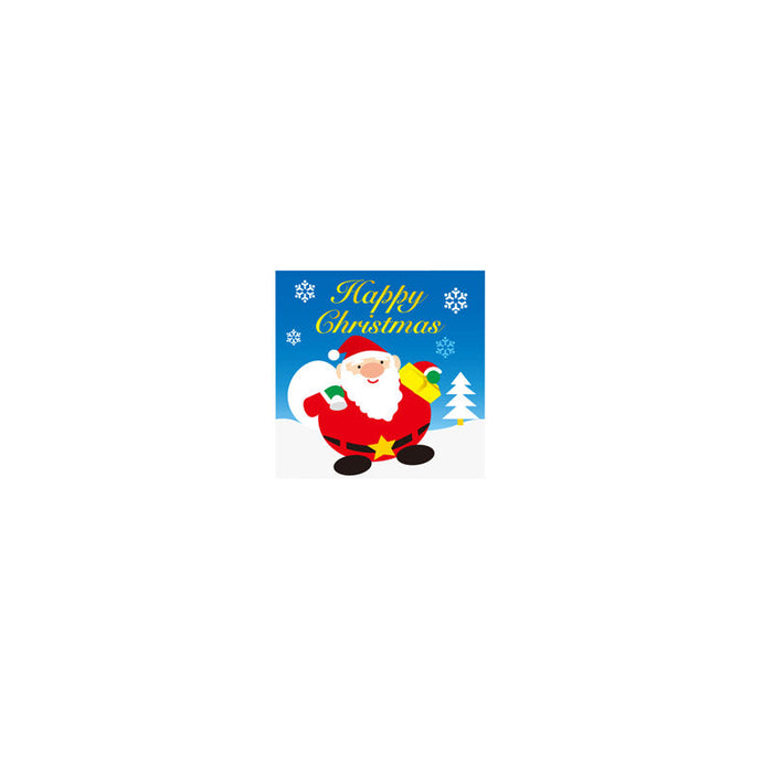 クリスマス・クリアーケース（お菓子入・シール付）