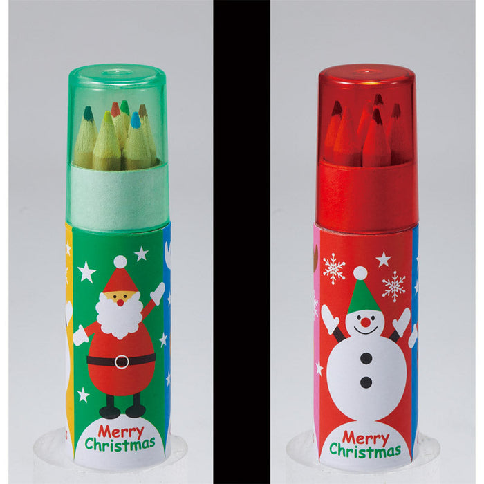 クリスマス色鉛筆（6本入）