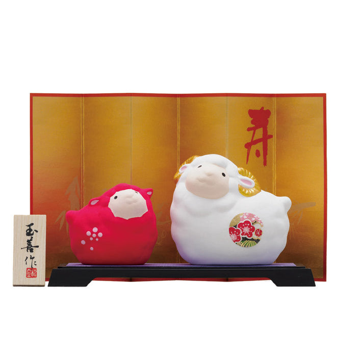 開運干支＜未＞紅白親子（小）