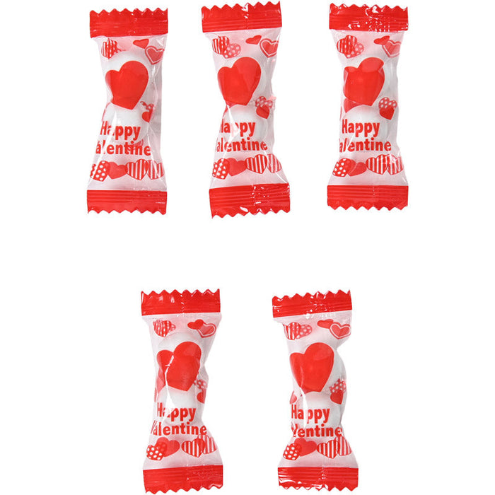 バレンタイン・ハートオーナメント柄（チョコレートボール5包入・シール付）